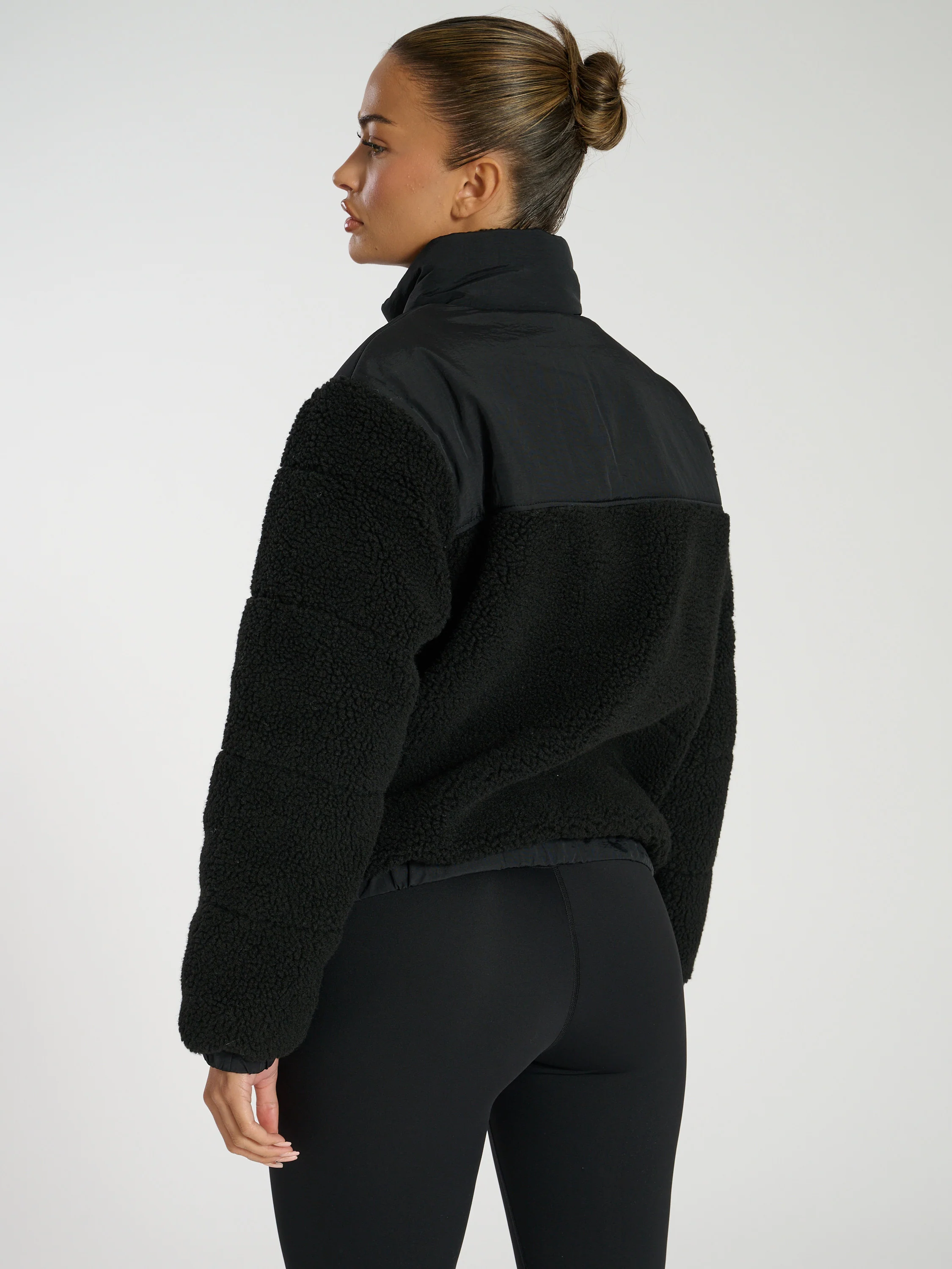 Teddy Jacket in Black - Image 6