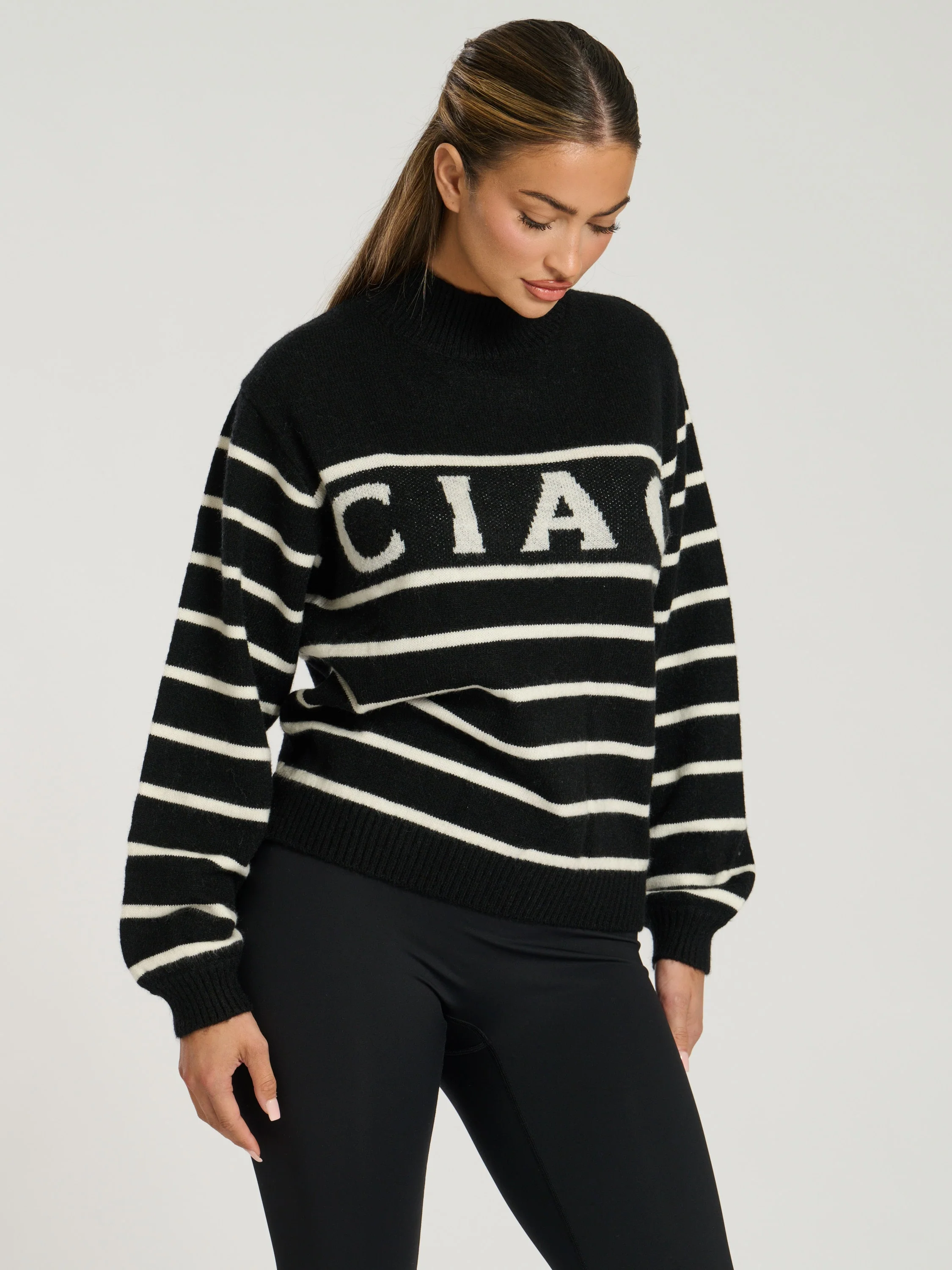 Lodge Ciao Jumper in Black - Image 3