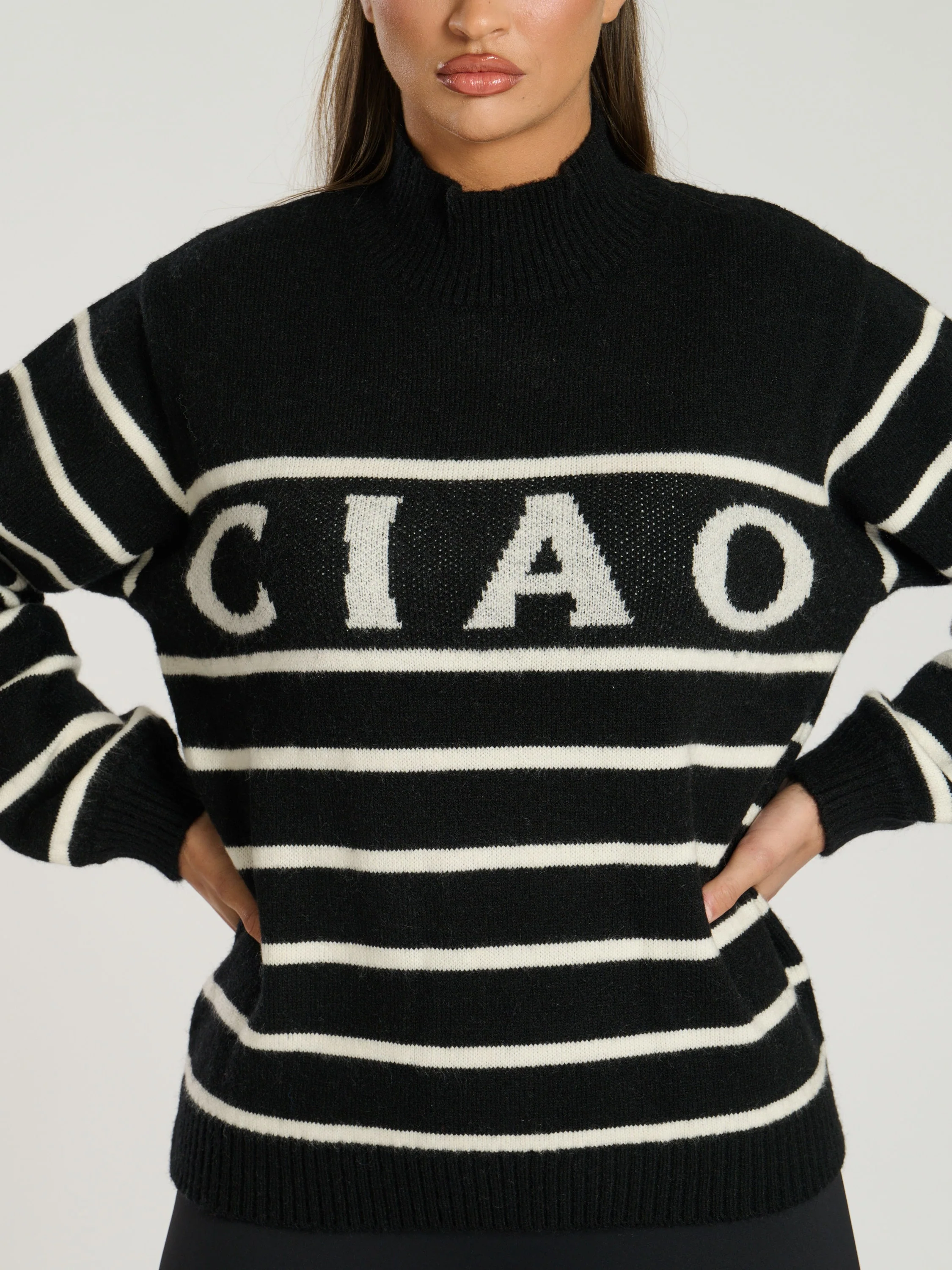 Lodge Ciao Jumper in Black - Image 5