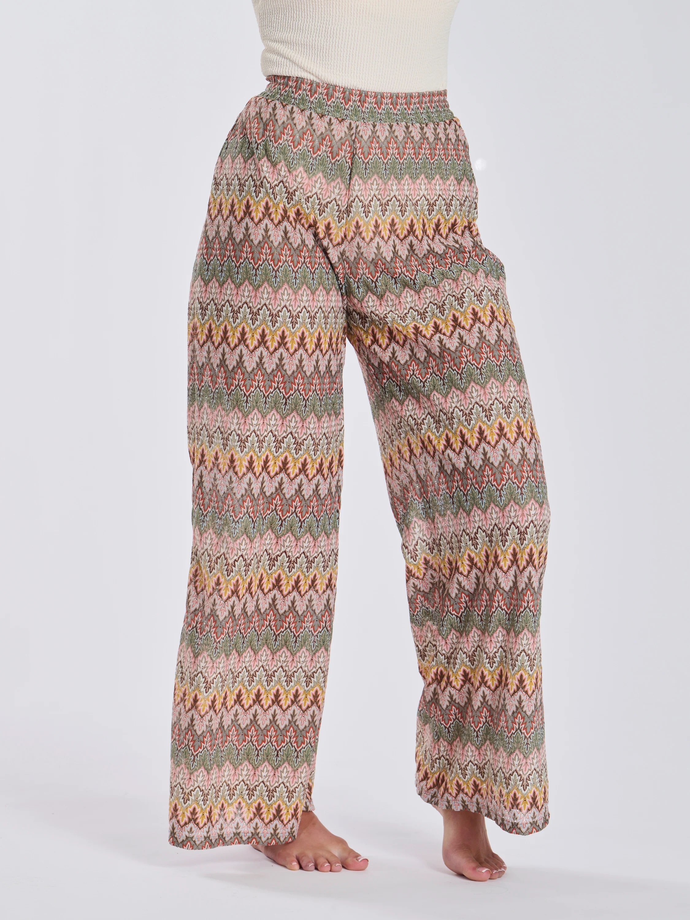Praya Beach Trousers in Rustic Crochet - Image 5