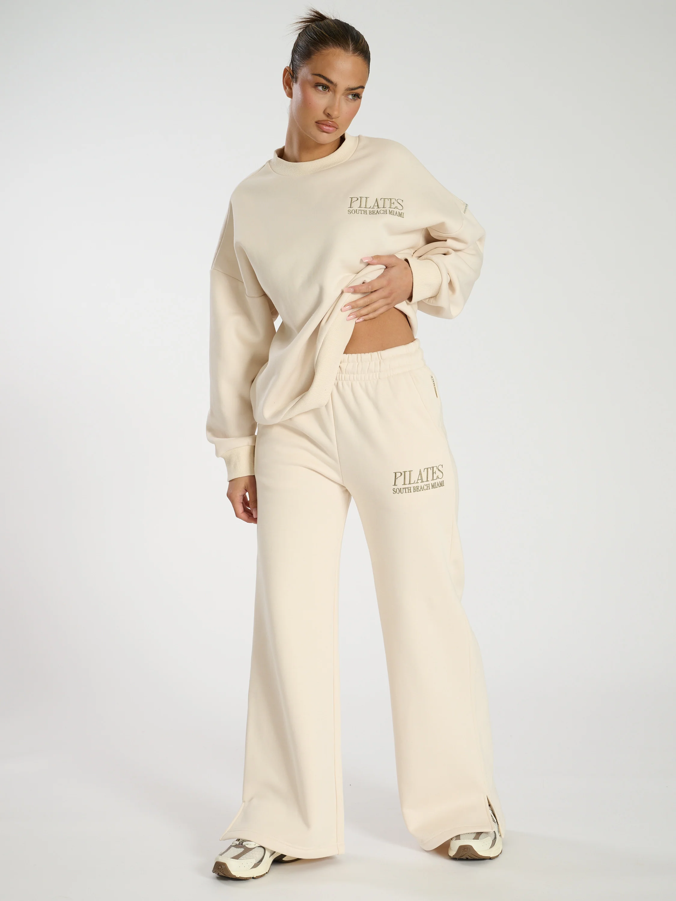 Off Duty Joggers in Vanilla - Image 5