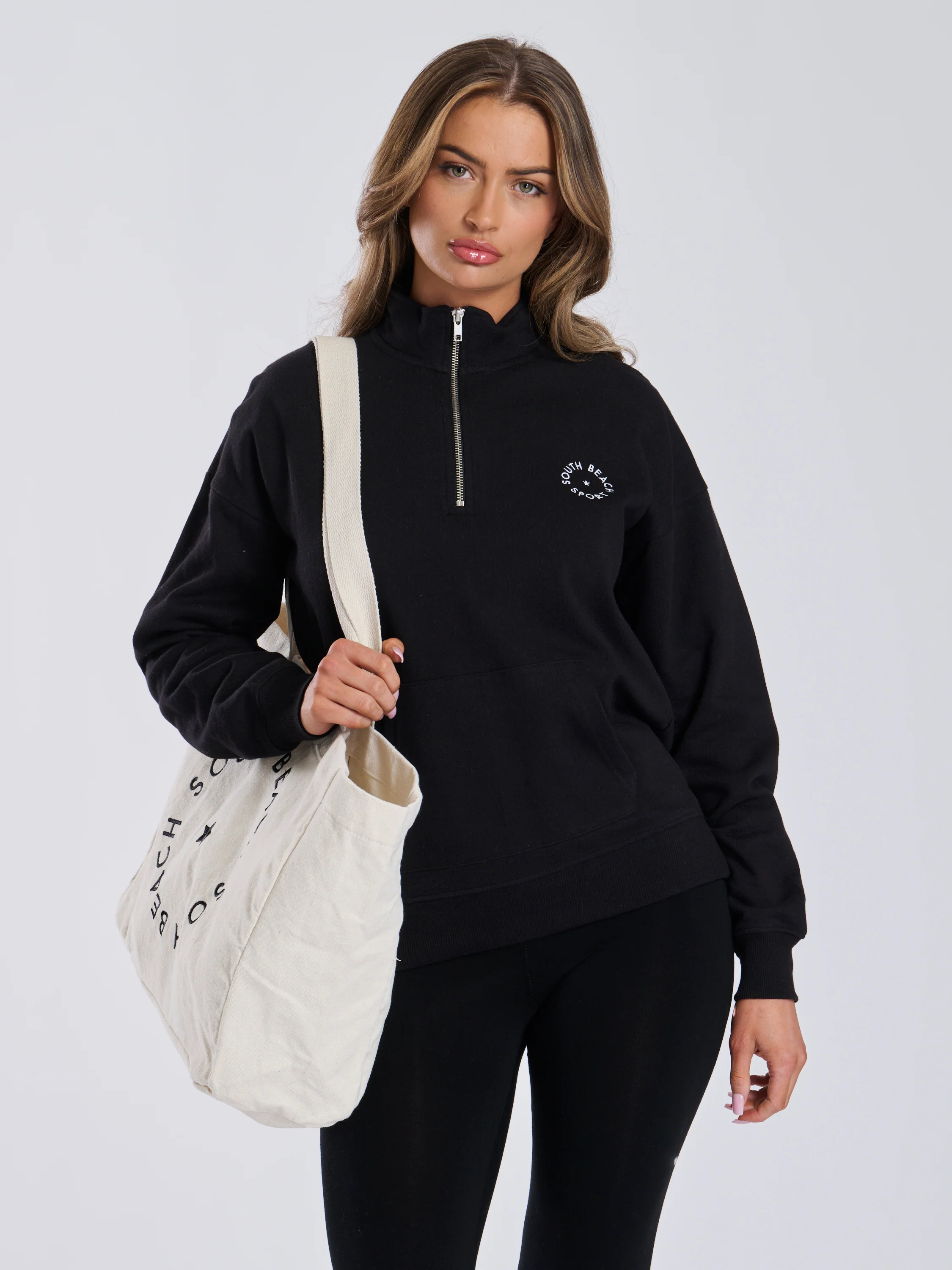 Everyday Tote Bag in Cream - Image 3