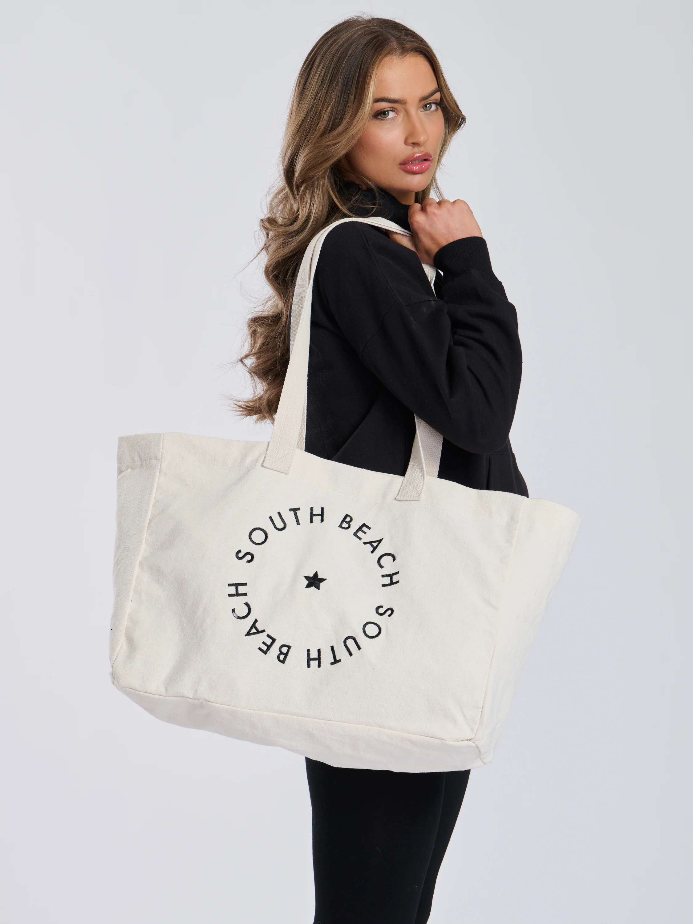 Everyday Tote Bag in Cream - Image 4