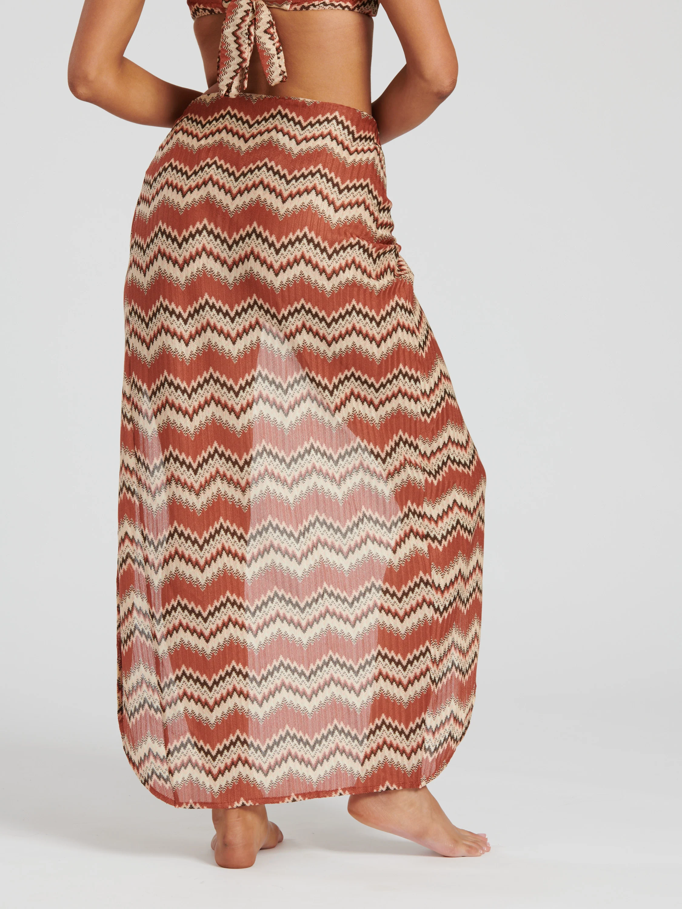 Vacay Beach Skirt in Copper Crochet - Image 5
