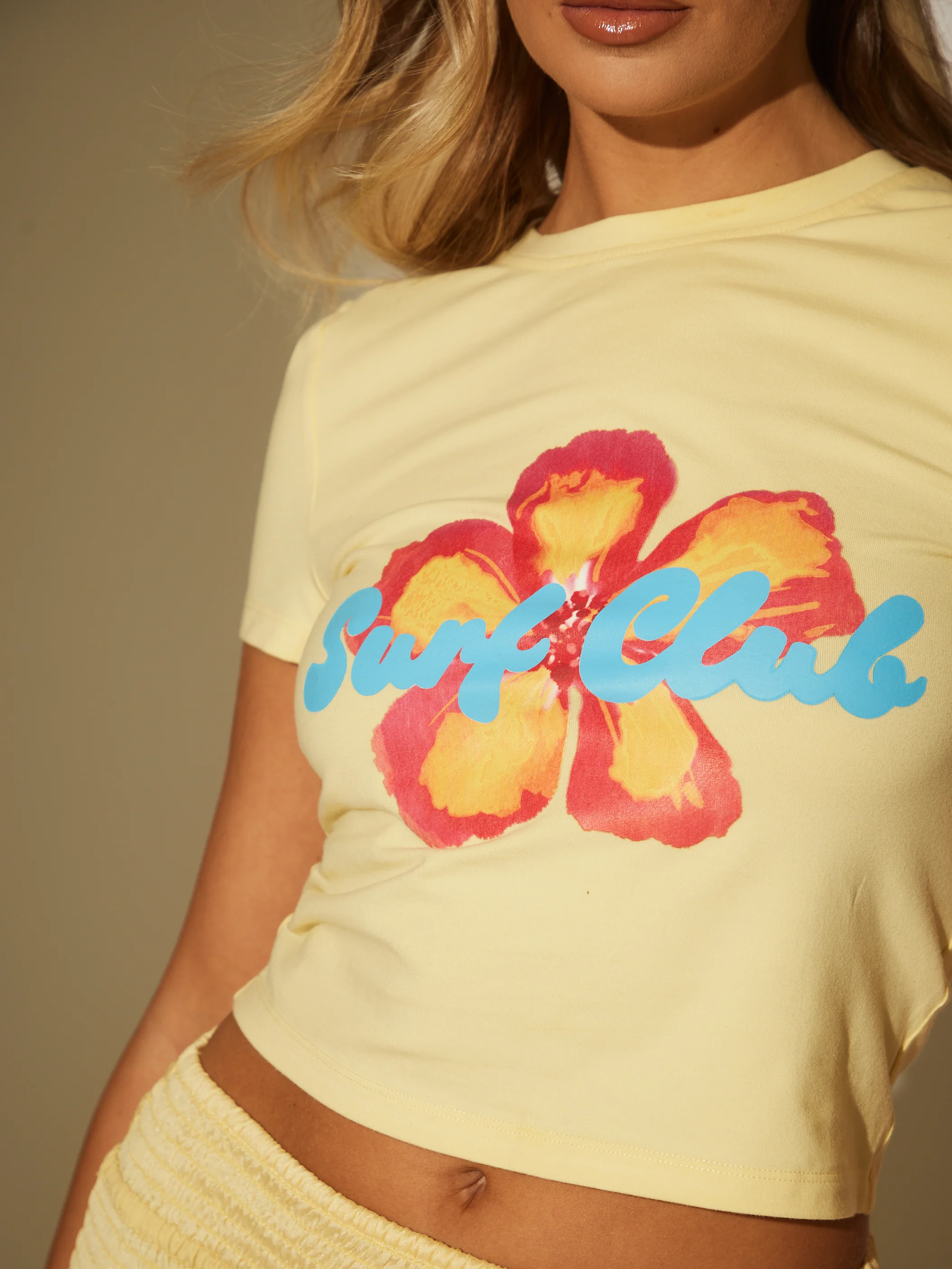 Sweetie Baby Tee in Yellow - Image 3